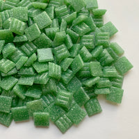 Glasmozaiek 10mm Bladgroen (los)