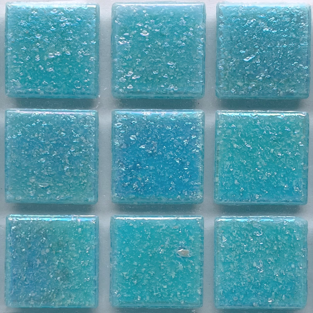 Iridescent Glass Mosaic 20mm  Coastal