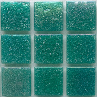 Iridescent Glass Mosaic 20mm  Seaside