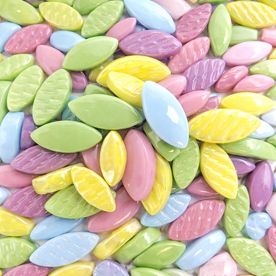 Ottoman Bloemblaadjes Pastel Mix