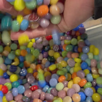 Glasrunden 12mm  Calypso-Mix