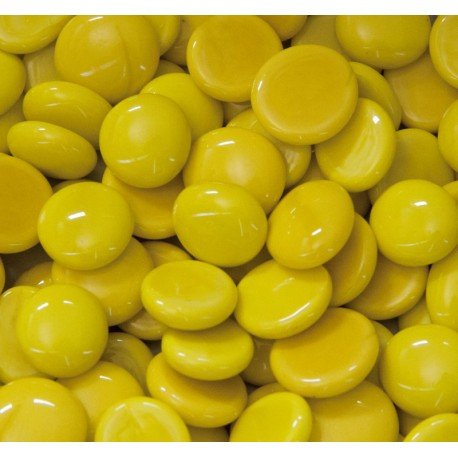 Glass Nuggets 16-20mm  Yellow