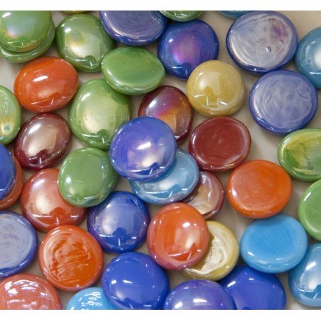 Glass Nuggets 16-20mm   Tropical Mix