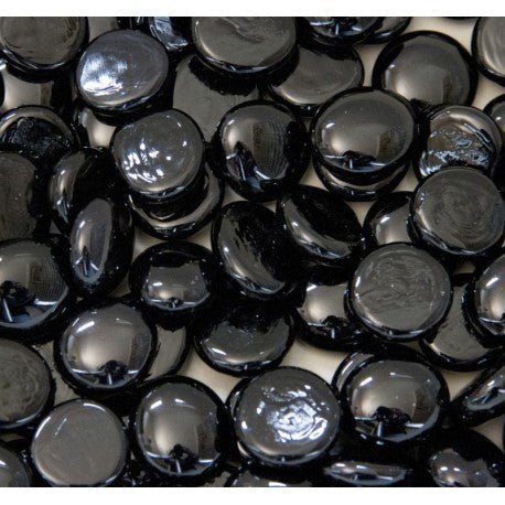 Glass Nuggets 16-20mm  Black