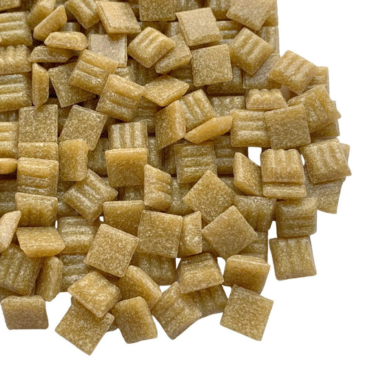 Glasmosaik 10mm  Karamell