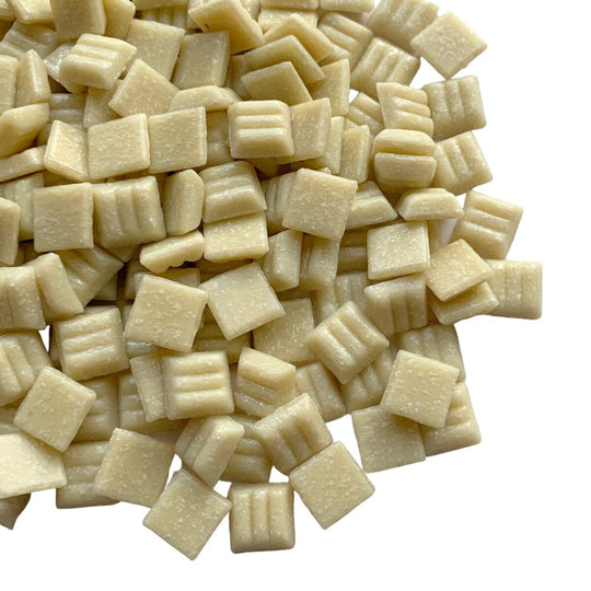 Glasmosaik 10mm  Creme