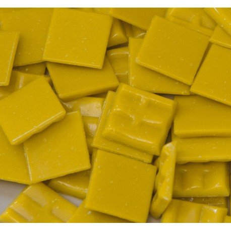 Glasmozaiek 20mm Zonnegeel