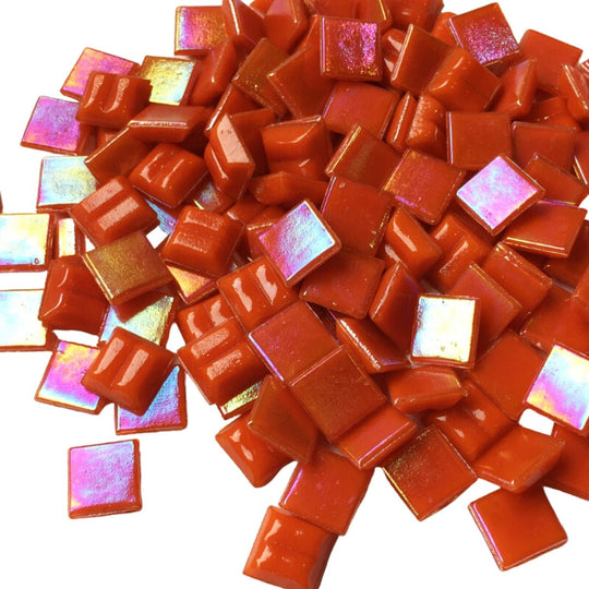Glasmosaik Irisierend 10mm  Achat
