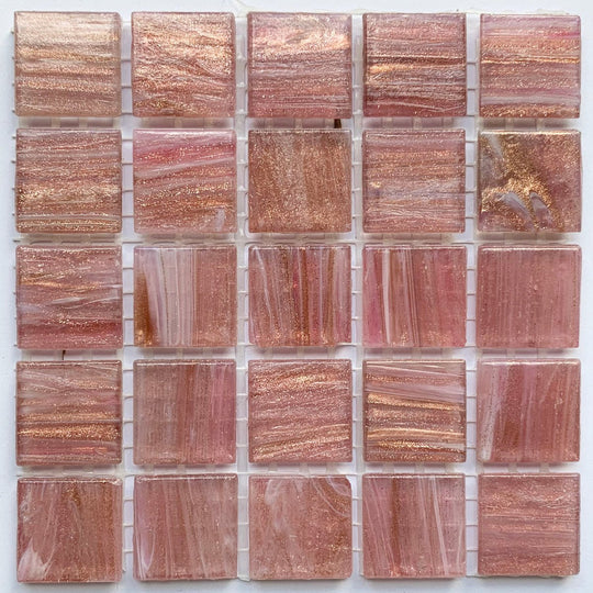 Gold Glass Mosaic 20mm Lipstick