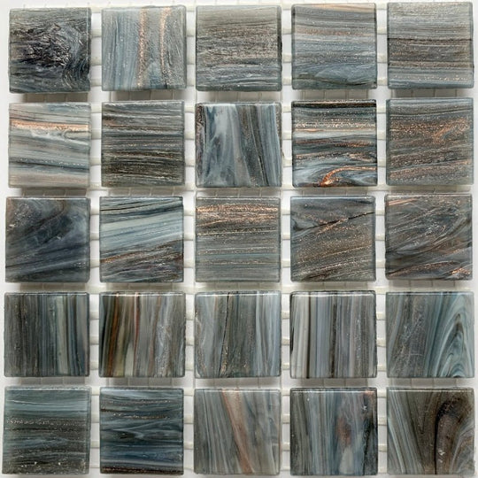 Gold Glass Mosaic 20mm  Night Stream