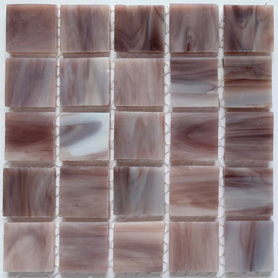 Glasmosaik Tiffany-Glas 20mm  Violett