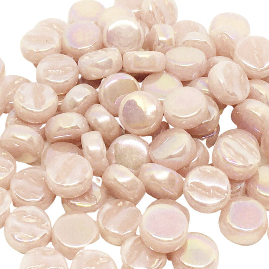 Dots Pearlised 8mm   Rose Petal