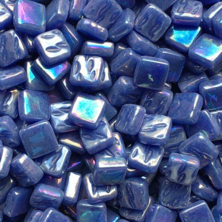 Ottoman Perle 8mm  Brillant Blau 