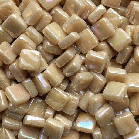 Ottoman Parelmoer 8mm Caramel