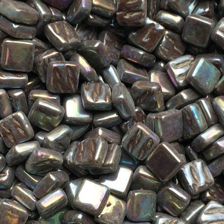 Ottoman Parelmoer 8mm Chocolade