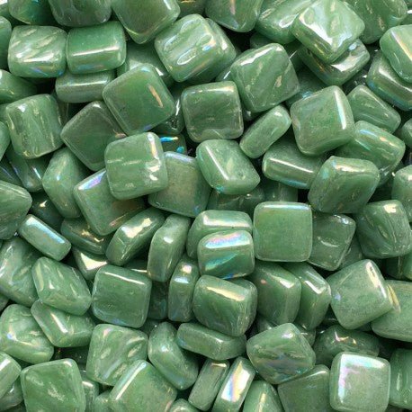 Ottoman Parelmoer 8mm Dauwgroen