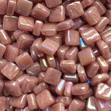 Ottoman Perle 8mm  Dunkelrosa 