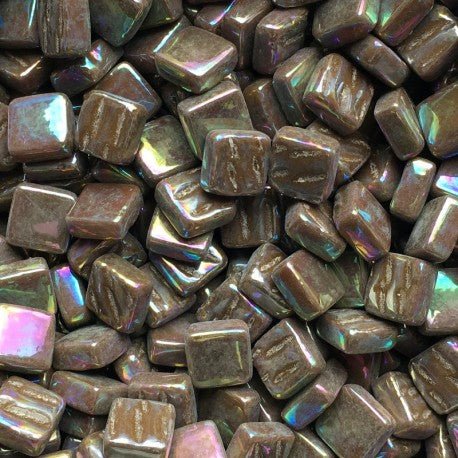 Ottoman Parelmoer 8mm Koffie