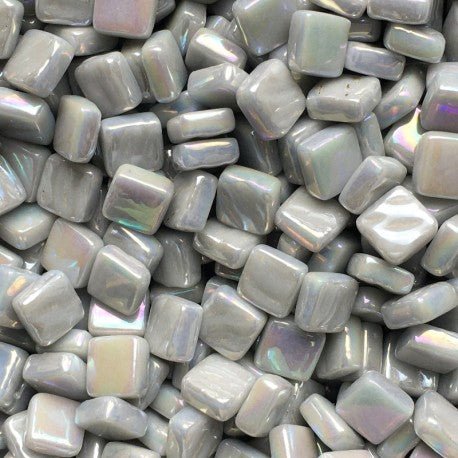 Ottoman Parelmoer 8mm Lichtgrijs