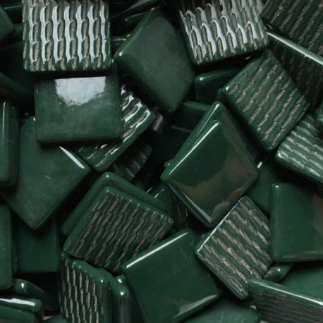 Pâte de Verre 25mm Dark Green