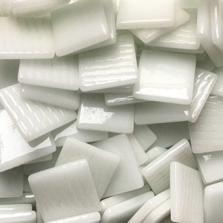 Pâte de Verre 25mm Gebroken Wit