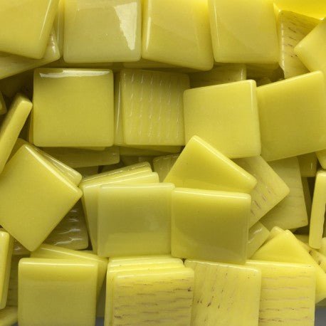 Pâte de Verre 25mm Gele Narcis