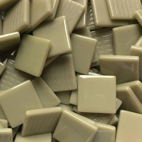 Pâte de Verre 25mm Olive Green