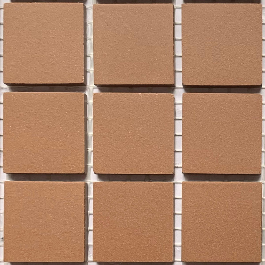 Winckelmans Havane – matt 20x20 mm mosaic tiles on mesh
