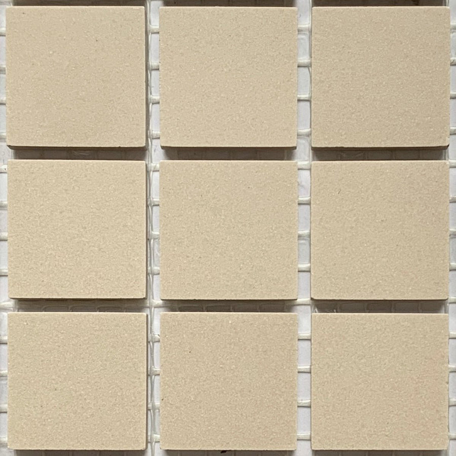Winckelmans Linen – matt 20x20 mm mosaic tiles on mesh