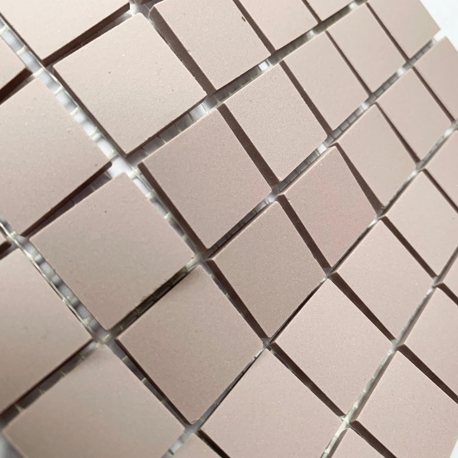Winckelmans Parme – matt 20x20 mm mosaic tiles on mesh